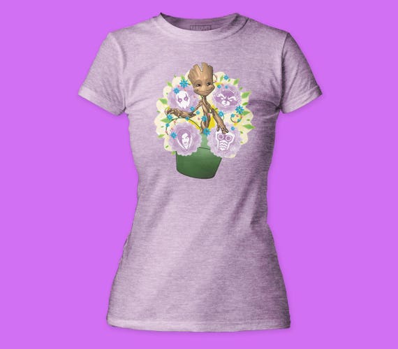Marvel Guardians of the Galaxy 2 Groot Division Graphic T-Shirt