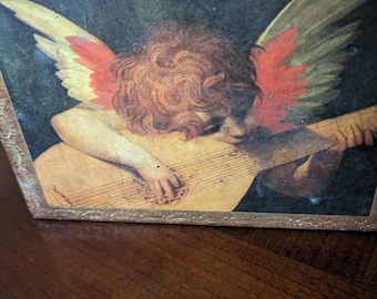 Beautiful Angel Cherub Trinket Box