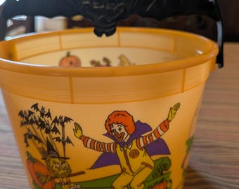 Fun McDonald's Halloween Meal Bucket