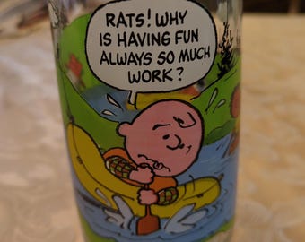Camp Snoopy Glass