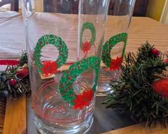 Vintage Christmas Glassware