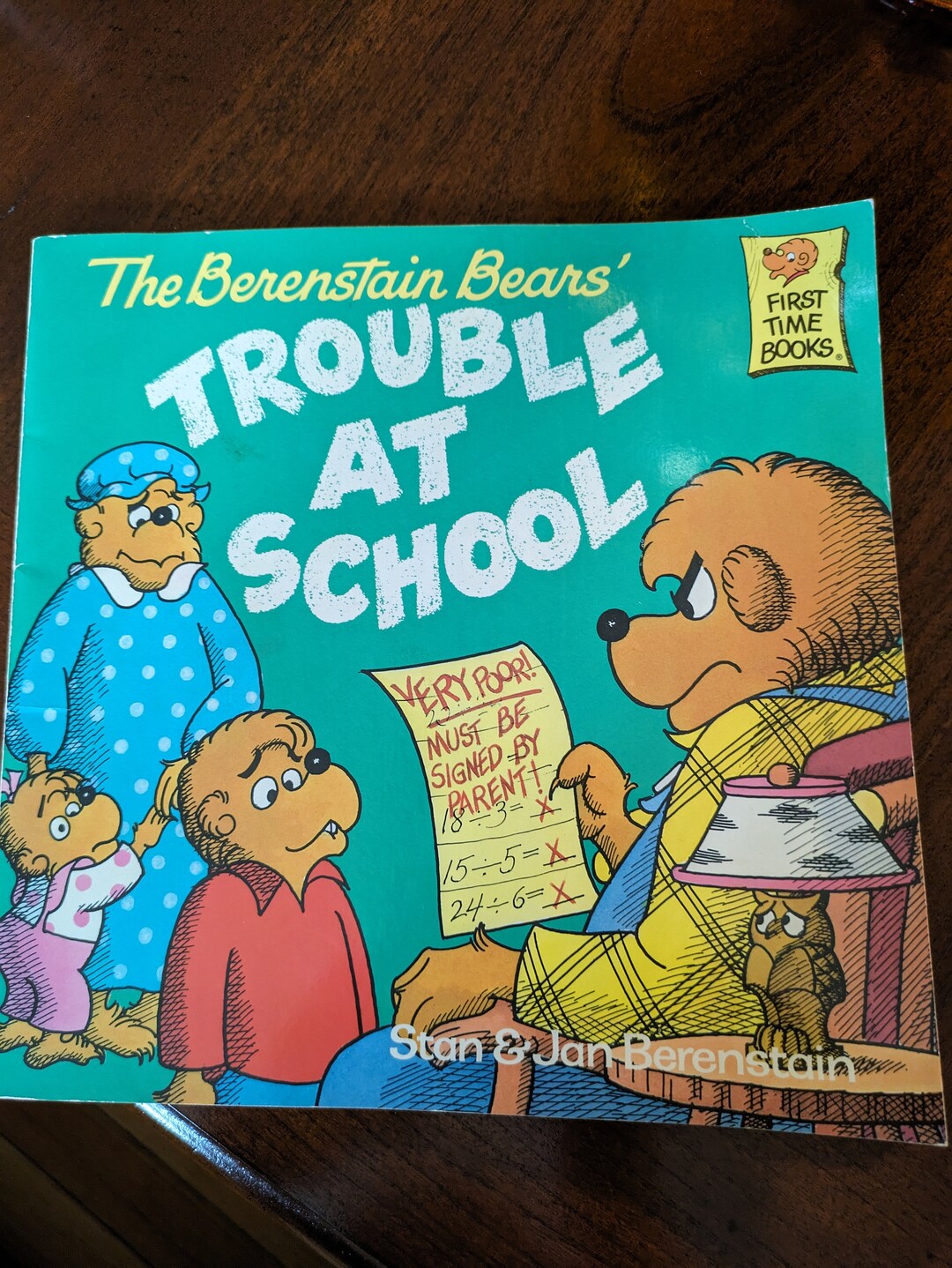 The Berenstain Bears Trouble at School - Etsy