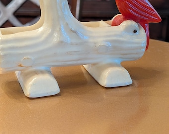 Vintage Woodpecker Toothpick Dispenser