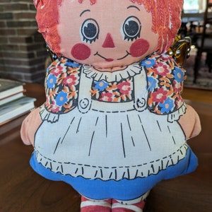 Vintage Raggedy Ann Doll