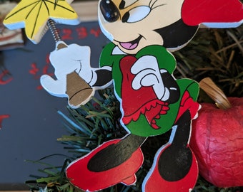 Adorable Minnie Mouse Christmas Ornament