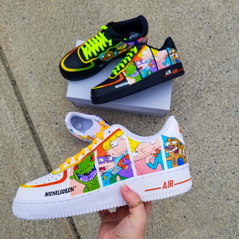 Nike Air Force 1 de Nickelodeon 90 Importante: leer la | Etsy España