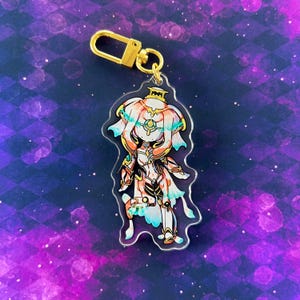 Ivara Prime Warframe Keychain