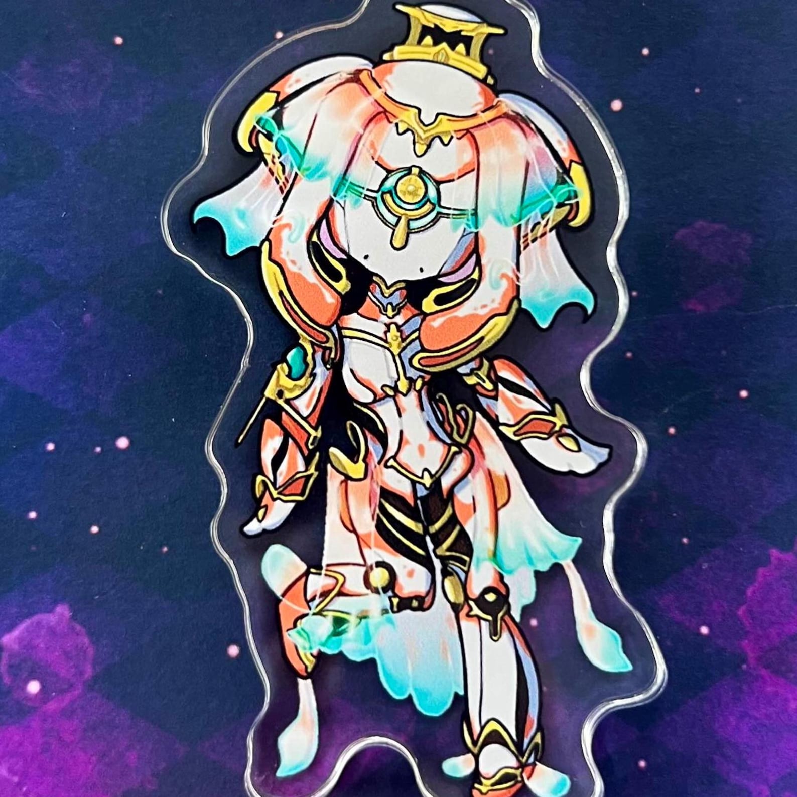 Ivara Prime Warframe Keychain - Etsy