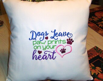 Dogs leave pawprints | Etsy