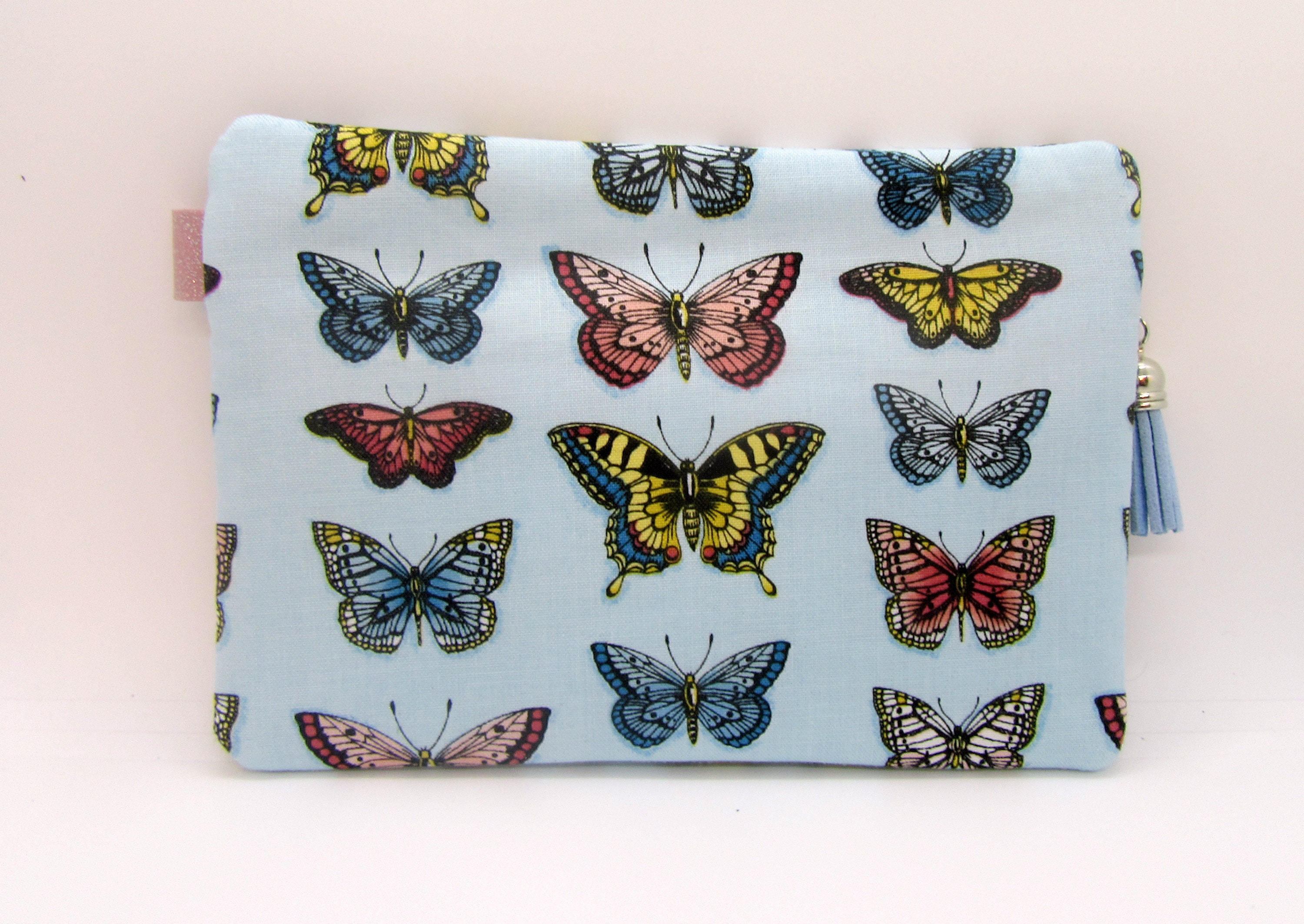 Handmade Butterfly Wall Pouch - 3 Pockets