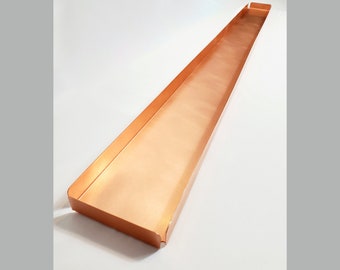 48” Copper decorative tray