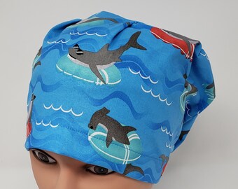 Sharks Scrub Cap - Etsy
