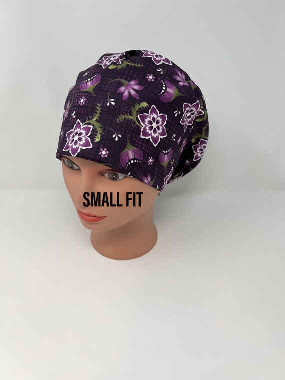 Star Flowers Euro Scrub Cap SMALL/CLOSE 