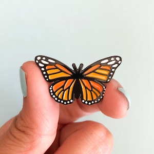 Monarch Butterfly Enamel Pin