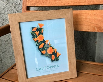 California Poppies Print