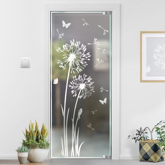Diente de león Decoración de vidrio Puerta de vidrio Óptica de - Etsy México Diente de león Decoración de vidrio Puerta de vidrio Óptica de - Etsy México