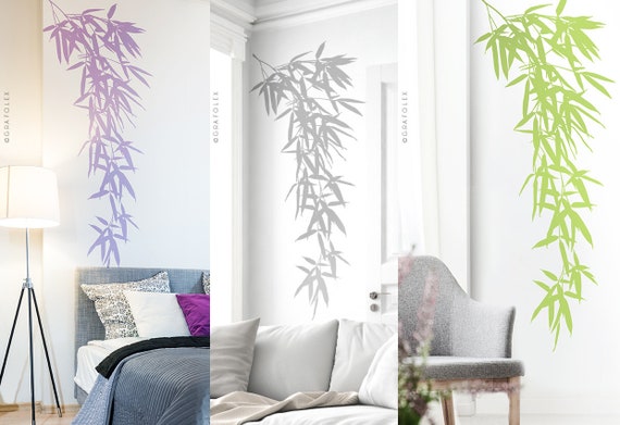 Wandtattoo Bambus Ast Zweig Baum Wandaufkleber Wandsticker Wand Tattoo  Wohnzimmer Schlafzimmer w405 - Etsy.de