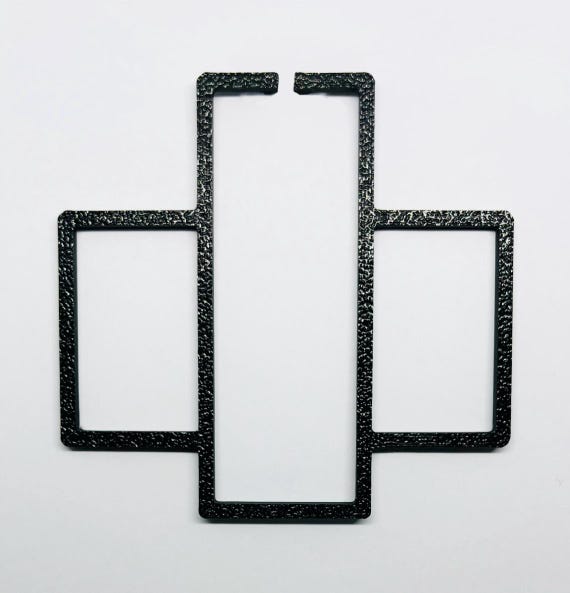 3D Printed Accessory - Intersecting Rectangles