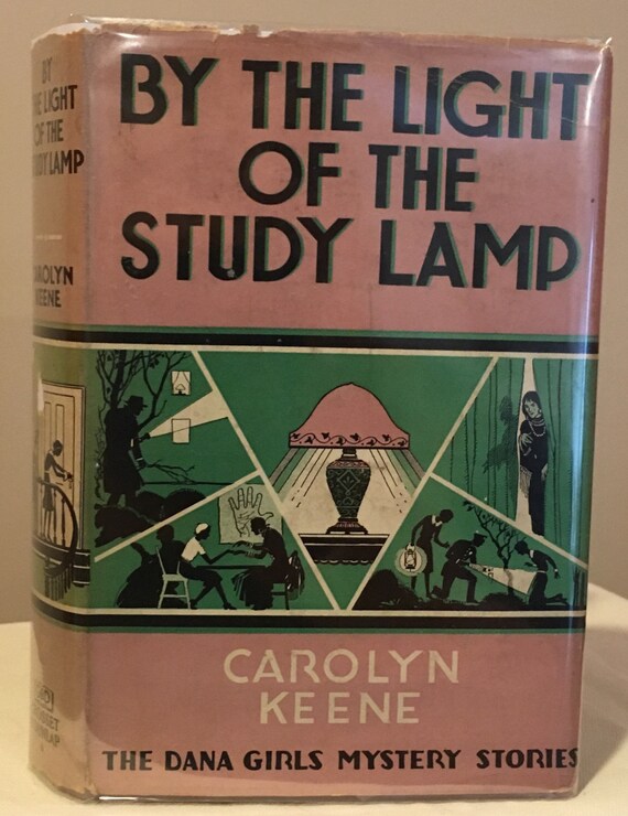 by the light of the study lamp