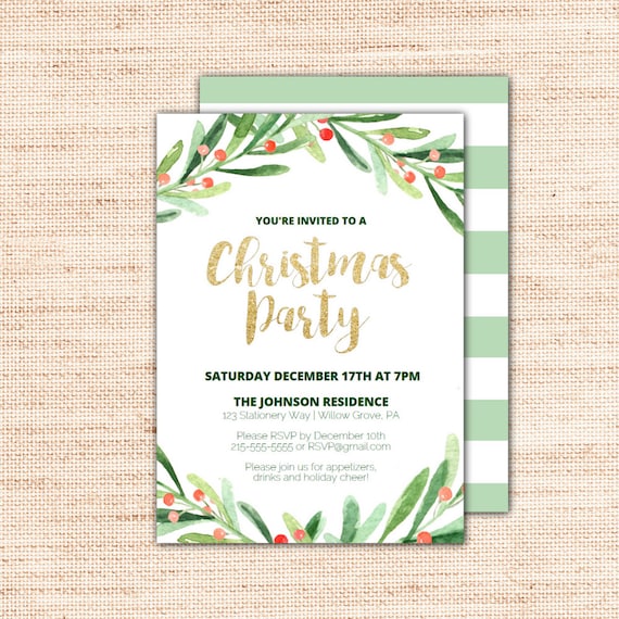 Invitations Fir Xmas 7