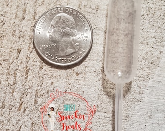 4 ml - Plastic Pipettes, 50 Pipettes, Squeeze Transfer, Alcohol Infused, Liquor Infused, Booze Infusion, Cupcake Infuser, Dessert Infuser