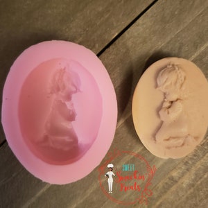 Praying Boy Silicone Mold, Boy Silicone Mold, Silicone Mold, Praying Child, Praying Child Mold, Chocolate Mold, and Baking Mold