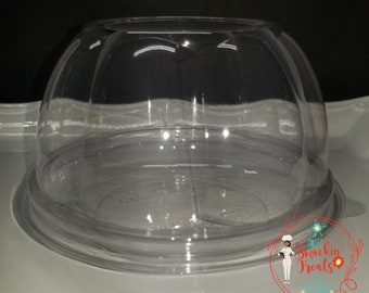 12 ct Domed Mini Bundt Cake Container, Mini Bundt Container, Domed Cake Container, Mini Cake Container, Baking Container