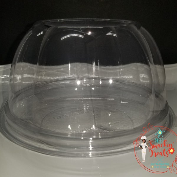 12 ct Domed Mini Bundt Cake Container, Mini Bundt Container, Domed Cake Container, Mini Cake Container, Baking Container