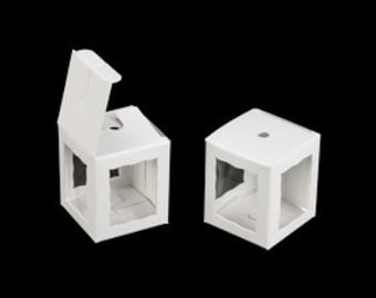 White Single Cake Pop Boxes (10), Cake Pop Boxes (individual), Baking, Treats, Small Treats, Individual Serving