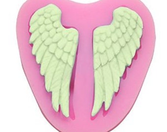3-D Angel's wings silicone mold, food safe, fairy wings, angel wings, holy wings, christian wings