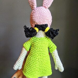 Amigurumi Bobs Burgers Inspired Louise Belcher Doll Crochet Pattern for Intermediate Crocheters PDF Download image 4