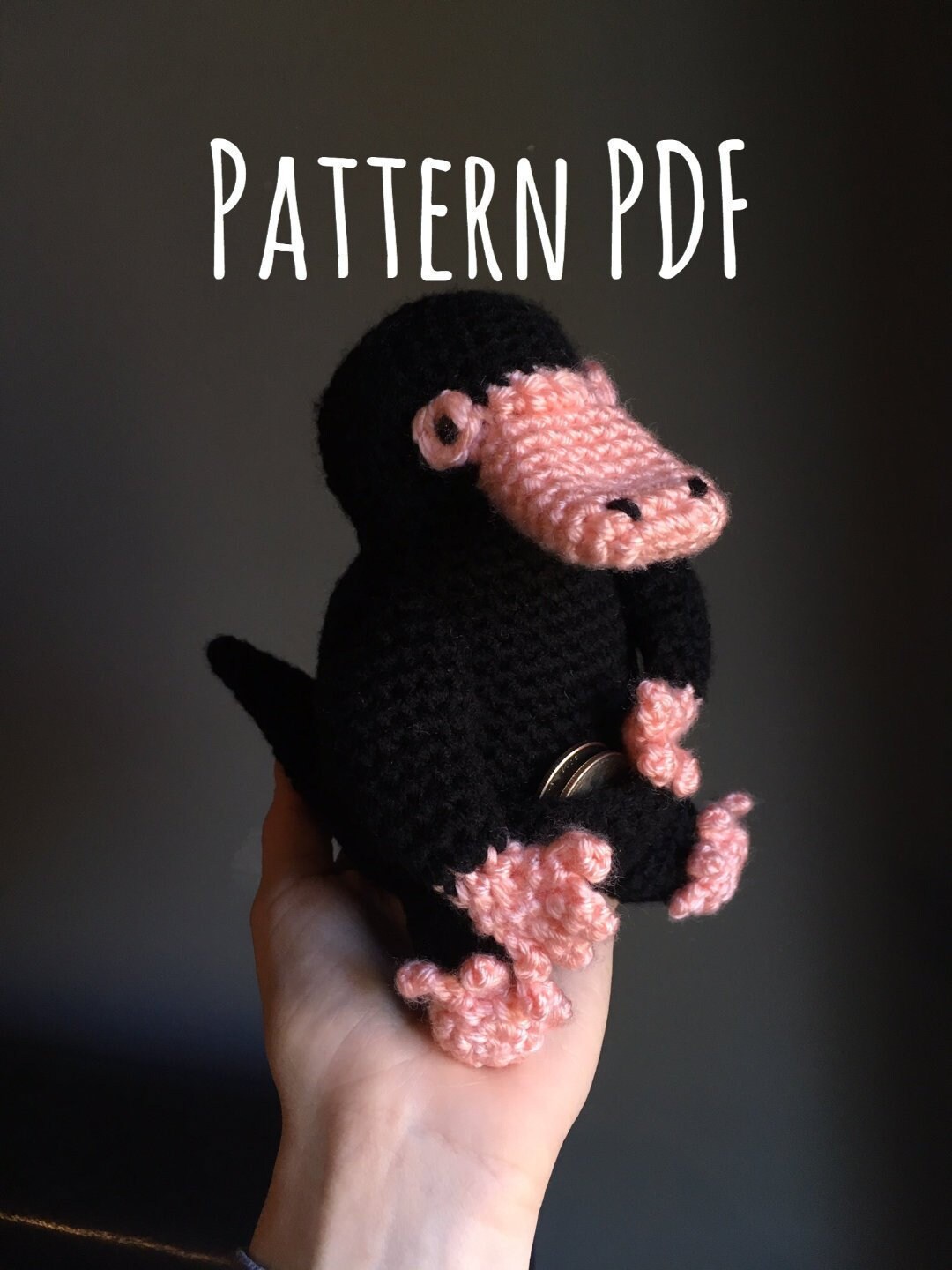 Amigurumi Niffler Crochet Pattern for Intermediate Crocheters Etsy