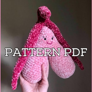 Amigurumi Crochet Clitoris Plush PATTERN PDF Download