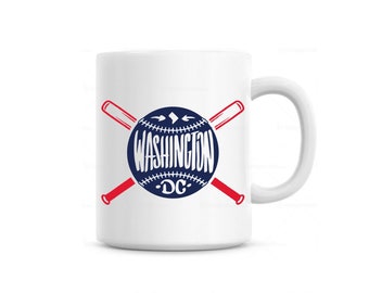 WashingtonNationals Mug, Baseball Coffee Gift