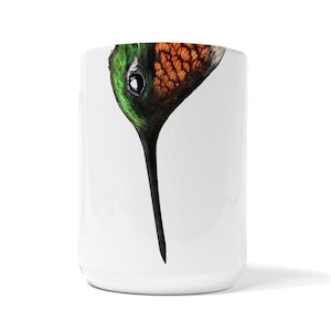 Hummingbird Snout Mug, Funny Mug