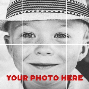 Photo Tile Mural, Personalized Mural, Home Decor, Kitchen Backsplash