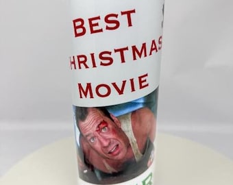 Weihnachtsfilm Tumbler - Edelstahl Reisebecher - Selbstgemacht