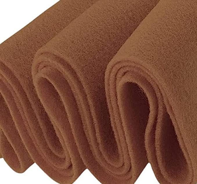 Premium Felt Roll - By The Yard - 36 Wide - Brown - Soft Wool-Like 1.2mm