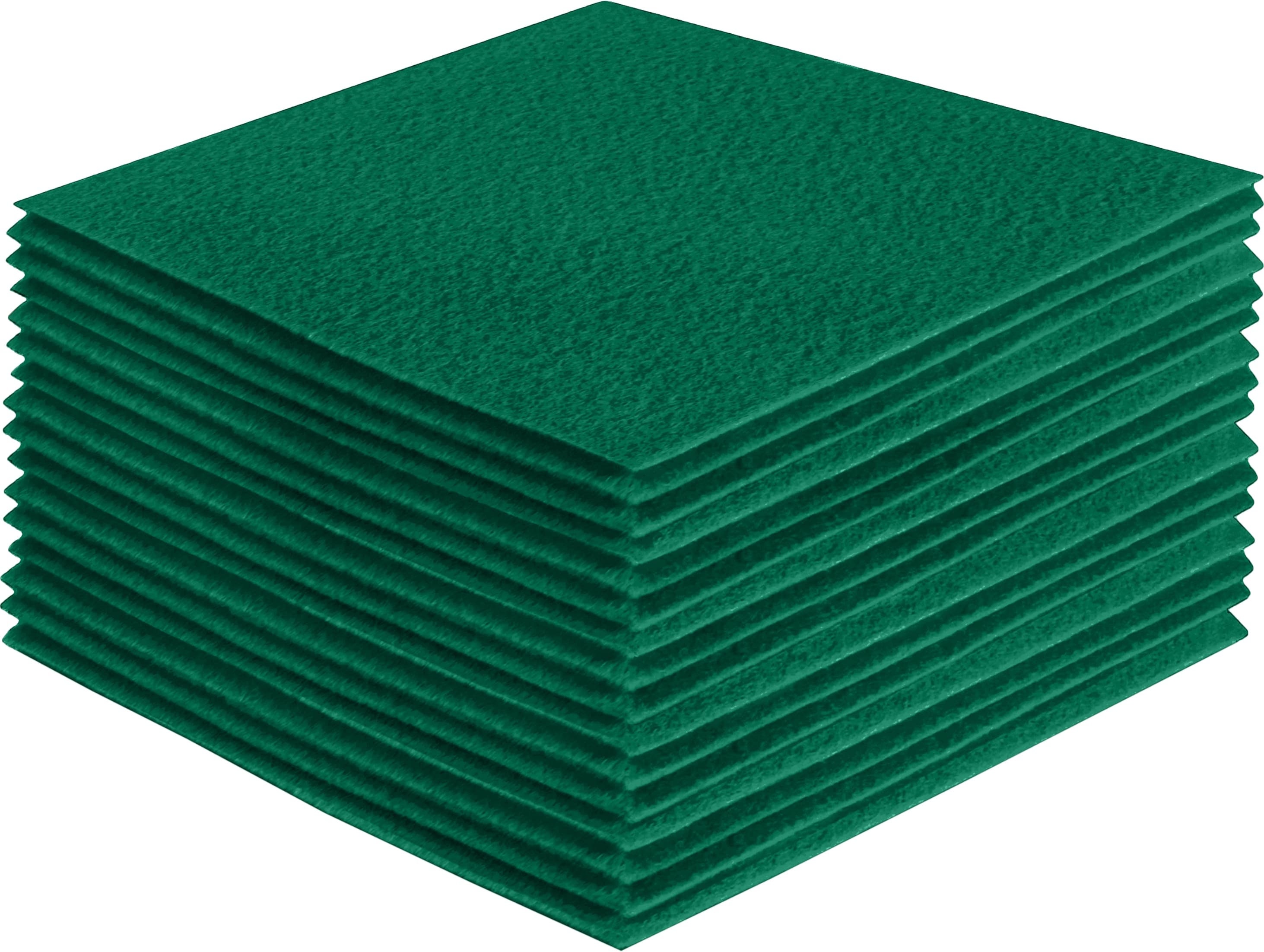FabricLA Acrylic Felt Fabric - 72 Inch Wide 1.6mm Thick Felt by The Yard -  Use Soft Felt Sheets for Sewing, Cushion, and Padding, DIY Arts & Crafts (9  Yards, Green)