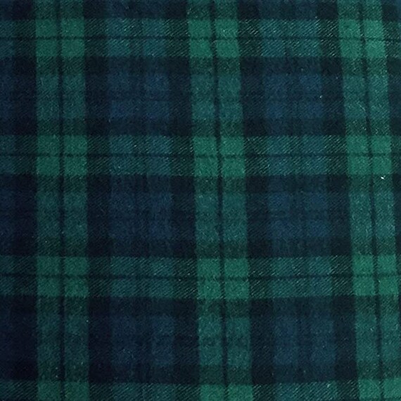 FabricLA 100% Cotton Flannel Fabric - 58/60 Inches (150 CM) - Cotton  Tartan Flannel Fabric - Use as Blanket, Quilting, Sewing, PJ, Shirt, Cloth