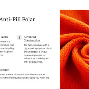 FabricLA Polar Fleece Fabric by the Yard | 100% Polyester, Anti-Pill, Soft Fleece