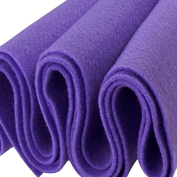 FabricLA Acrylic Felt Sheets for Crafts - Precut 9 X 12 Inches (20 cm X  30 cm) Felt Squares - Use Felt Fabric Craft Sheets for DIY, Hobby, Costume,  and Decoration, Lavender