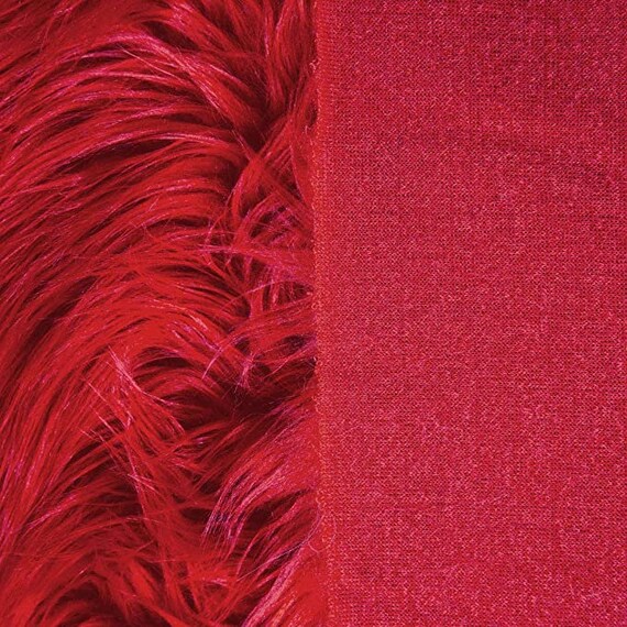 Shaggy Faux Fur Fabric - 9 X 12 Inches Pre-cut - Use Fake Fur Fabric for  DIY, Craft Fur Decoration, Fashion Accessory, Hobby - White