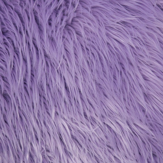 Fabricla Faux Fur Shaggy Fabric by the Yard Craft & Hobby 