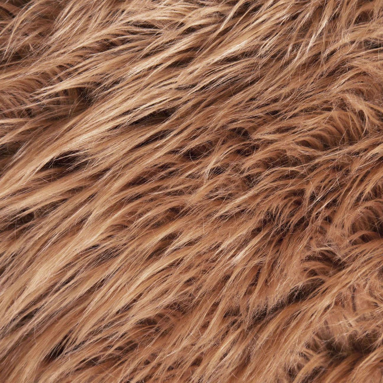 FREE DELIVERY KosiKrafts Dark Brown Faux Fur Fabric Material 