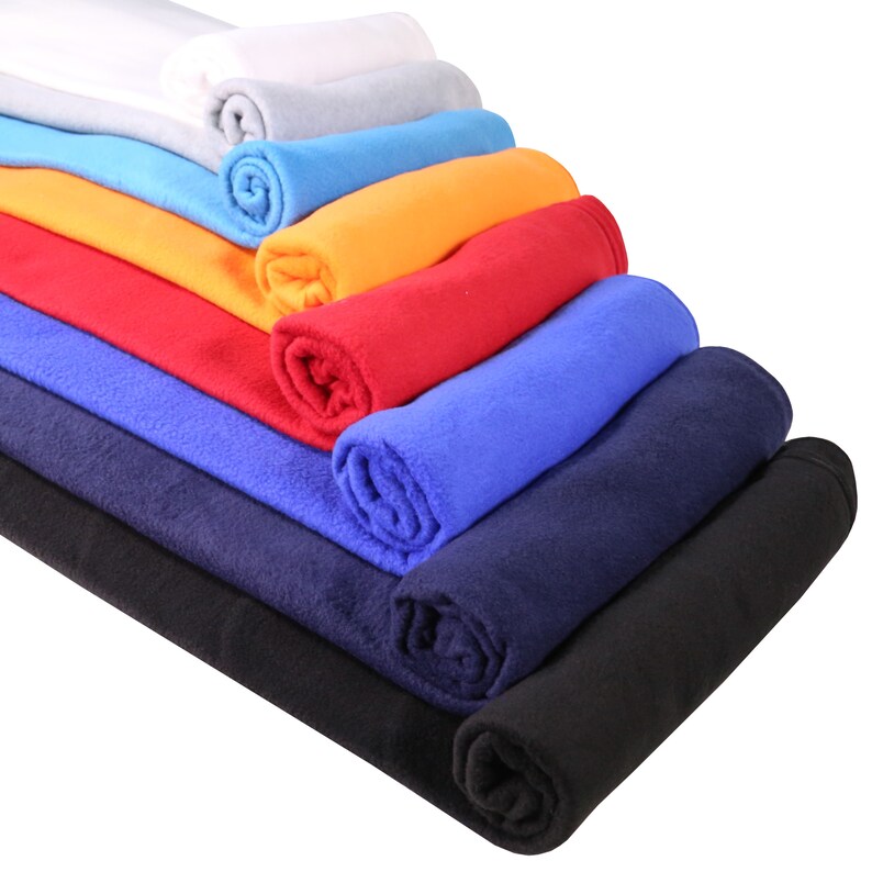 FabricLA Solid Polar Fleece Fabric Sold by the yard Medium  Etsy
