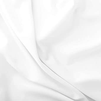 Solid Poly Cotton White Lining Fabric By The Yard 60'' inch – Affordable  Home Fabrics