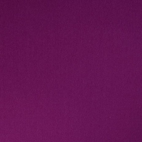 Fabricla 12OZ Cotton Spandex Jersey Knit Fabric by the Yard 58/60 Inches  Wide Ultra Soft Cotton Spandex Blend Magenta 
