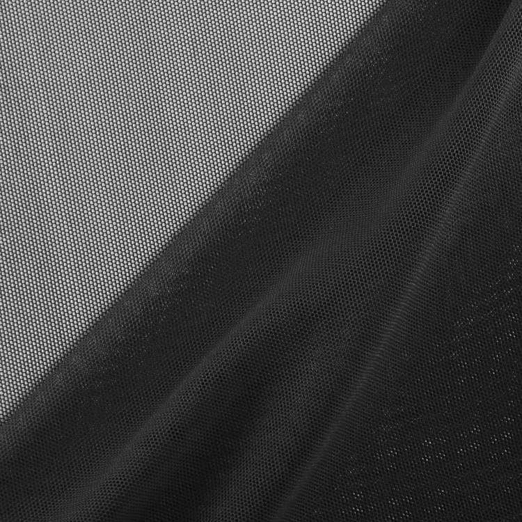 Black Nylon Power Mesh Fabric by the Yard, Soft Sheer Drape Mesh Fabric,  Stretch Mesh Fabric, Performance Mesh Fabric Style 454 -  Denmark