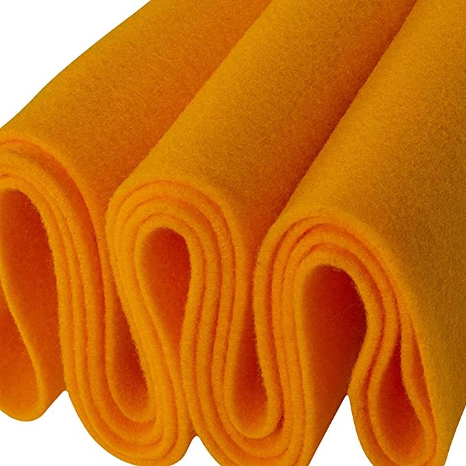 FabricLA Acrylic Felt Fabric - 72 Inch Wide 1.6mm Thick Felt by The Yard -  Use Soft Felt Sheets for Sewing, Cushion, and Padding, DIY Arts & Crafts (2  Yards, M. Champagne)